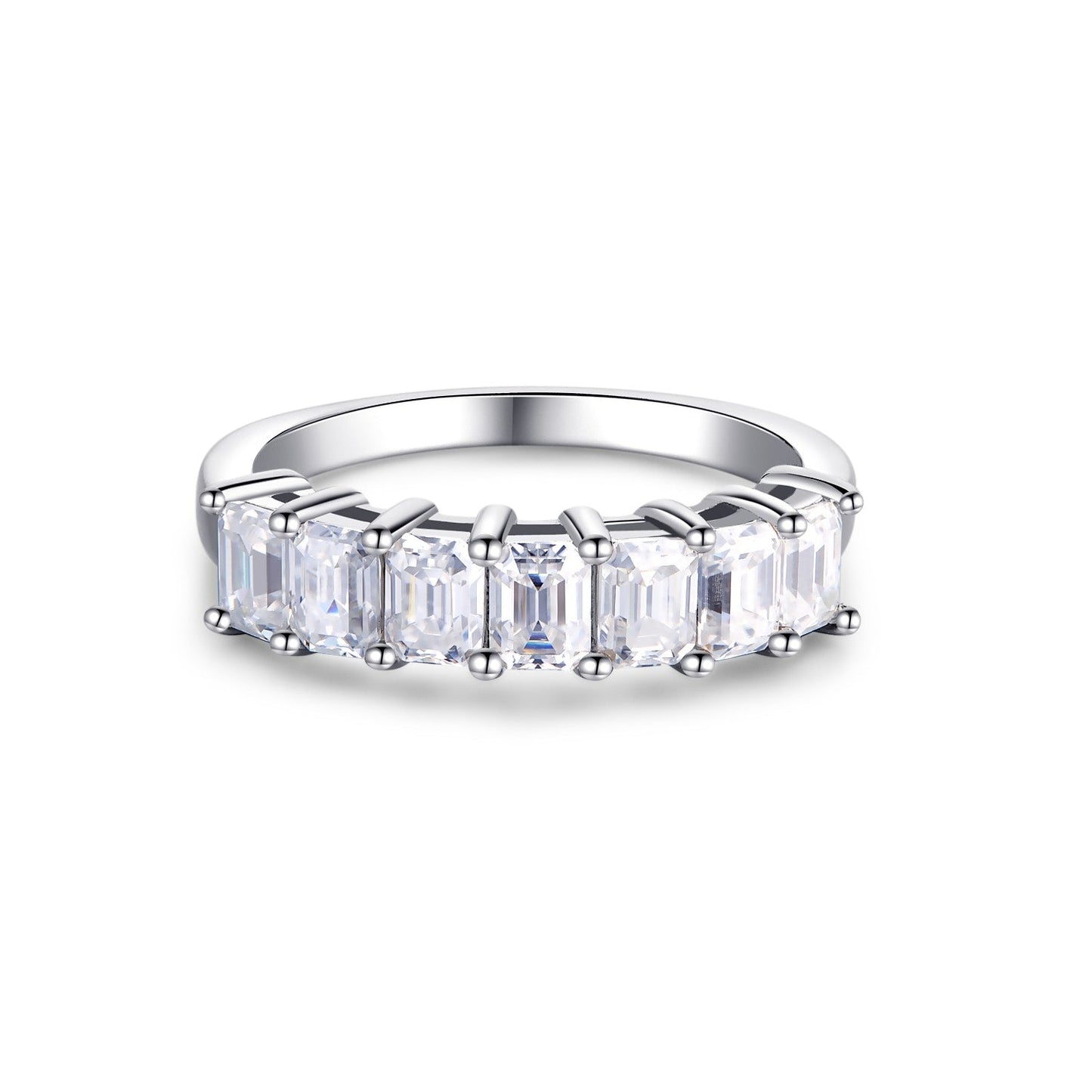 BEEUYOO 925 Sterling Silver Moissanite rings