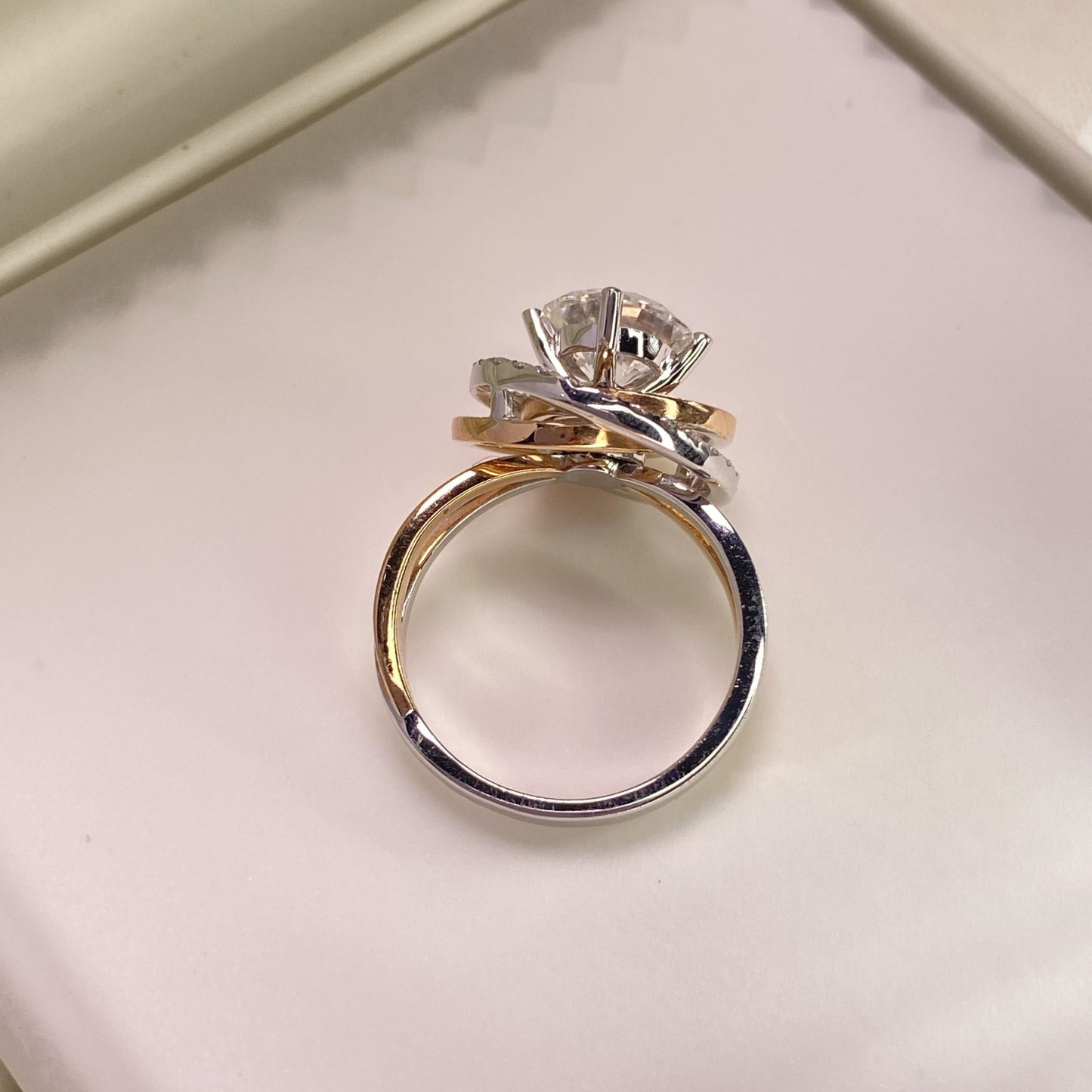 BEEUYOO 925 Sterling Silver Moissanite rings