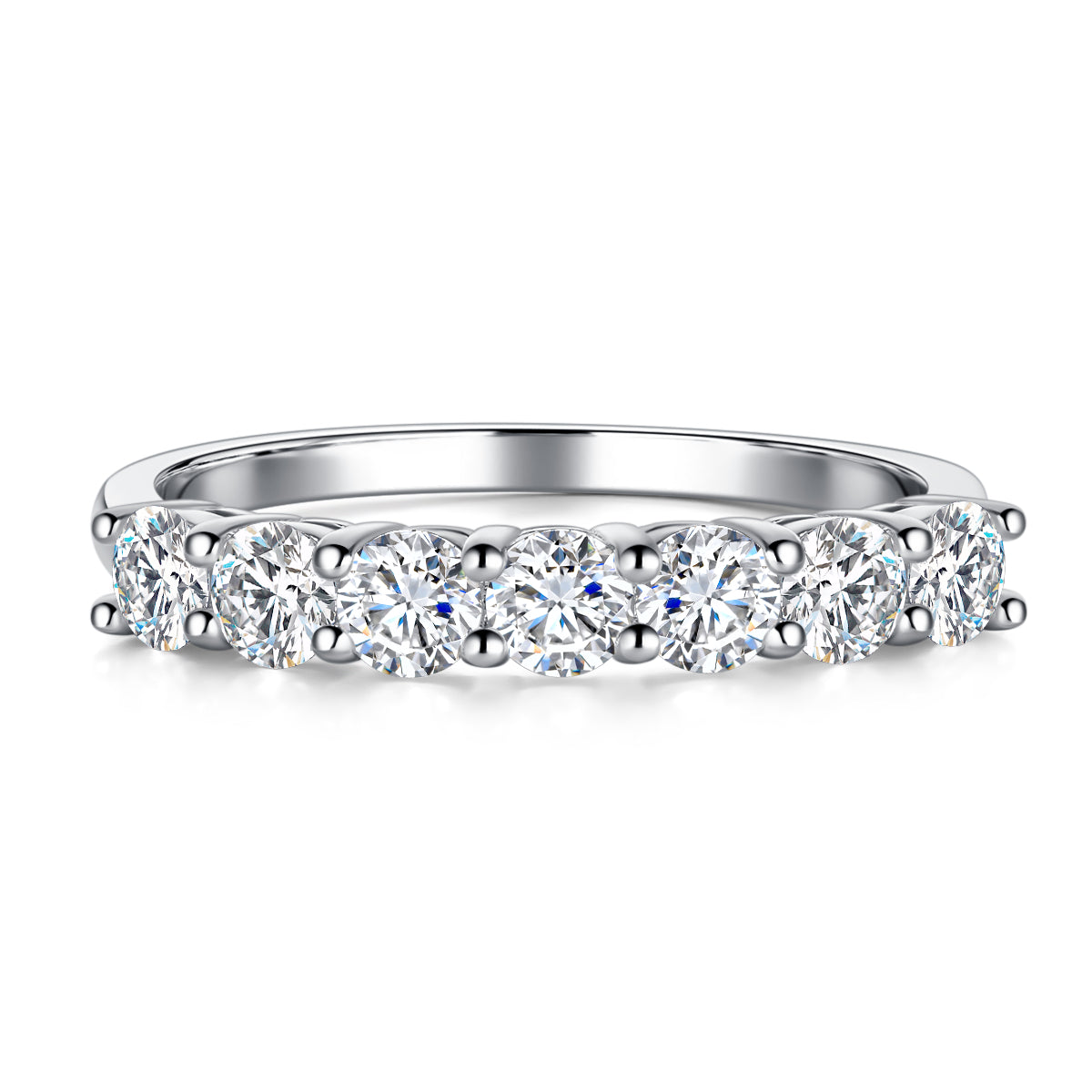 BEEUYOO 925 Sterling Silver Moissanite rings