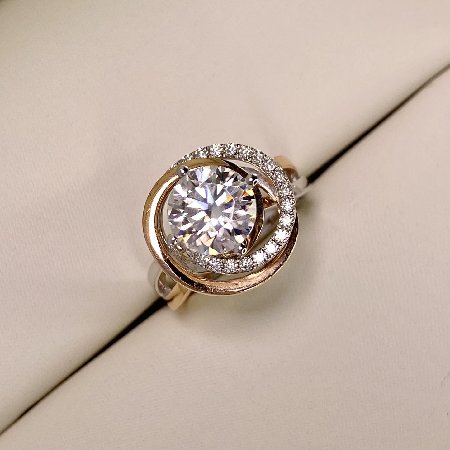 BEEUYOO 925 Sterling Silver Moissanite rings