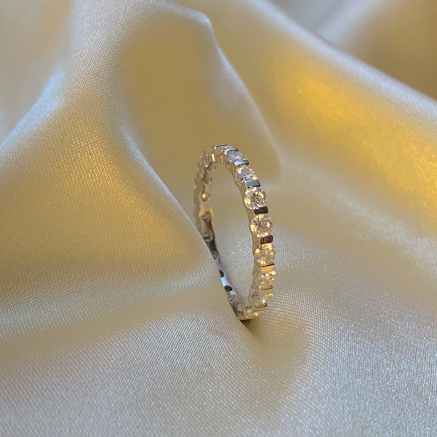 BEEUYOO 925 Sterling Silver Moissanite rings