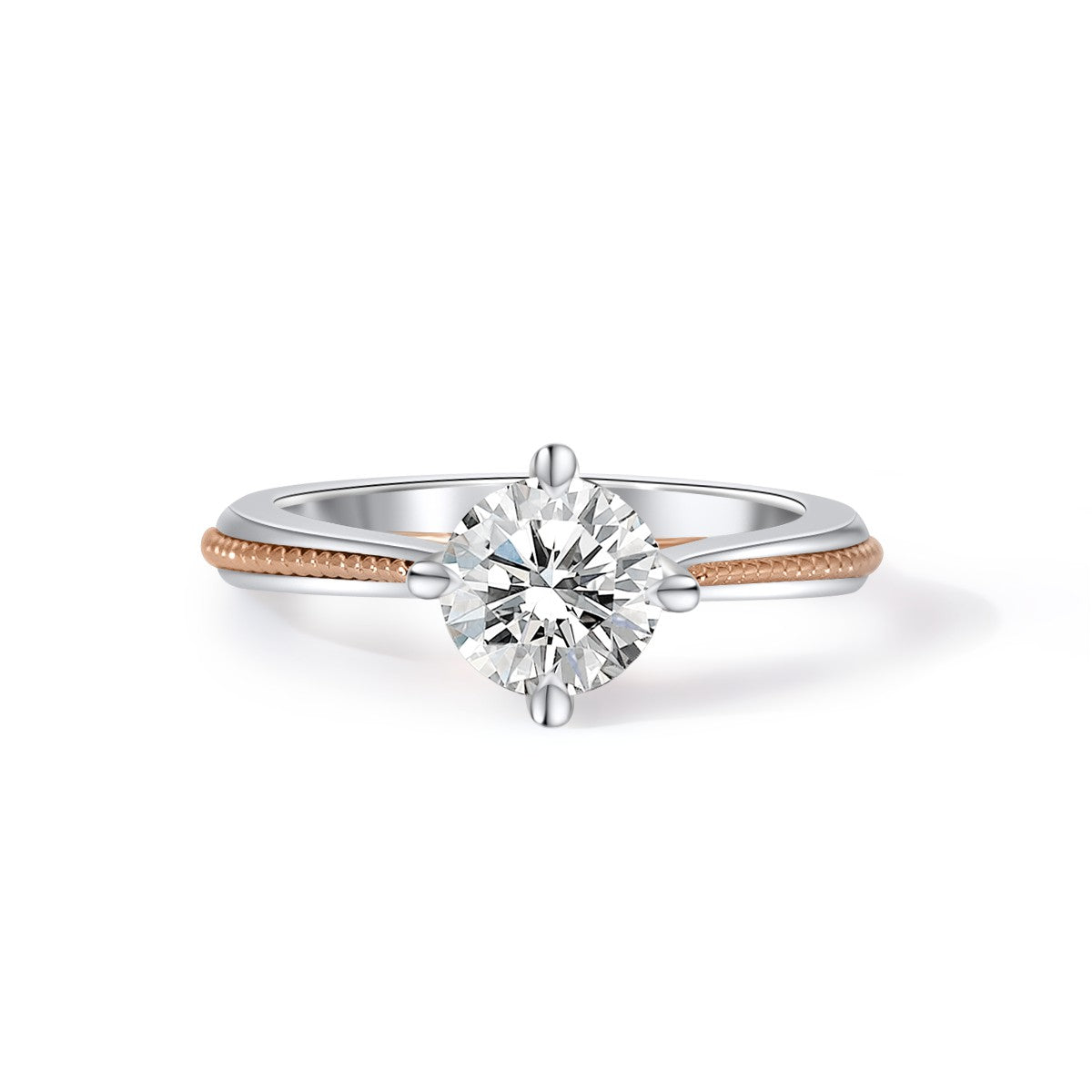 BEEUYOO 925 Sterling Silver Moissanite rings