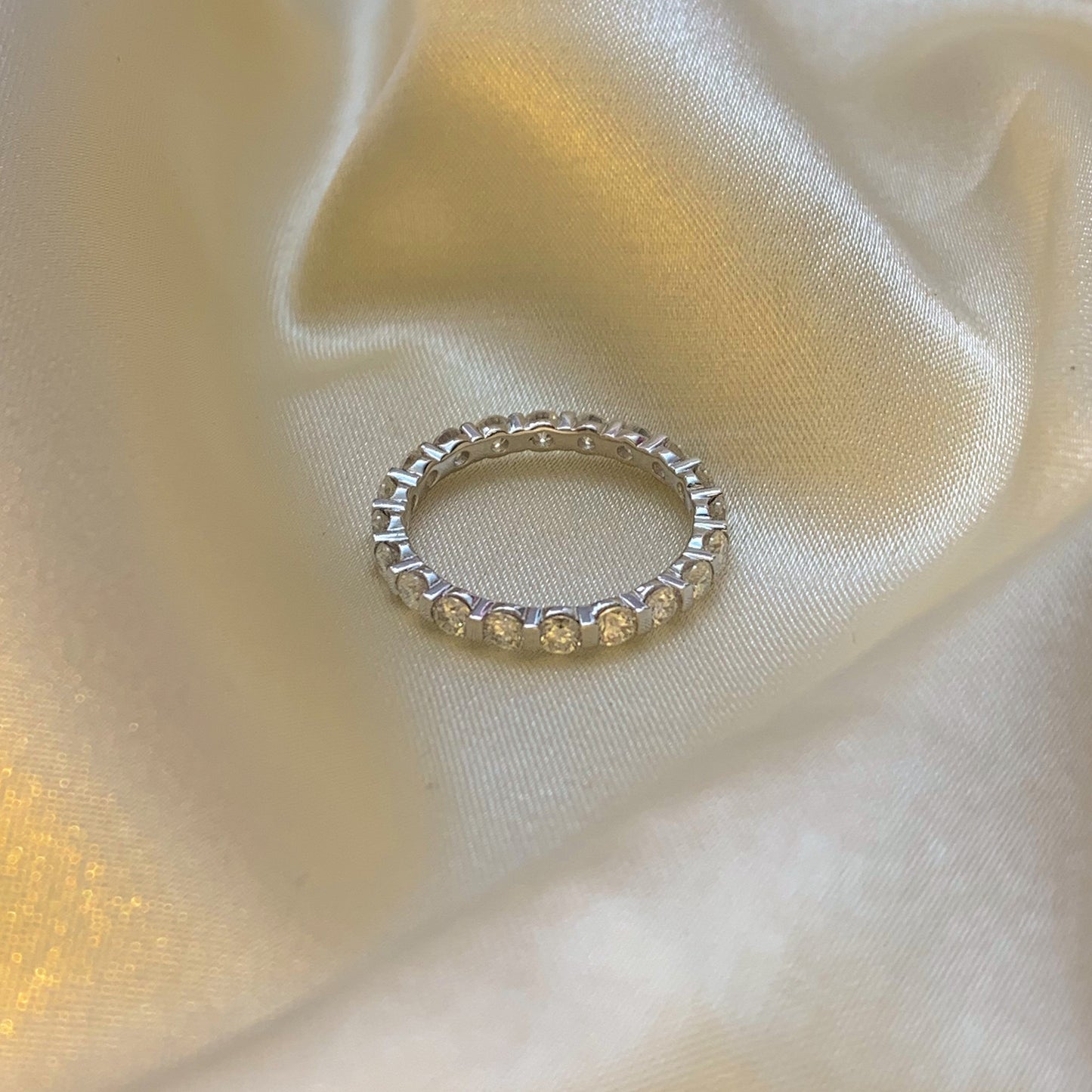 BEEUYOO 925 Sterling Silver Moissanite rings