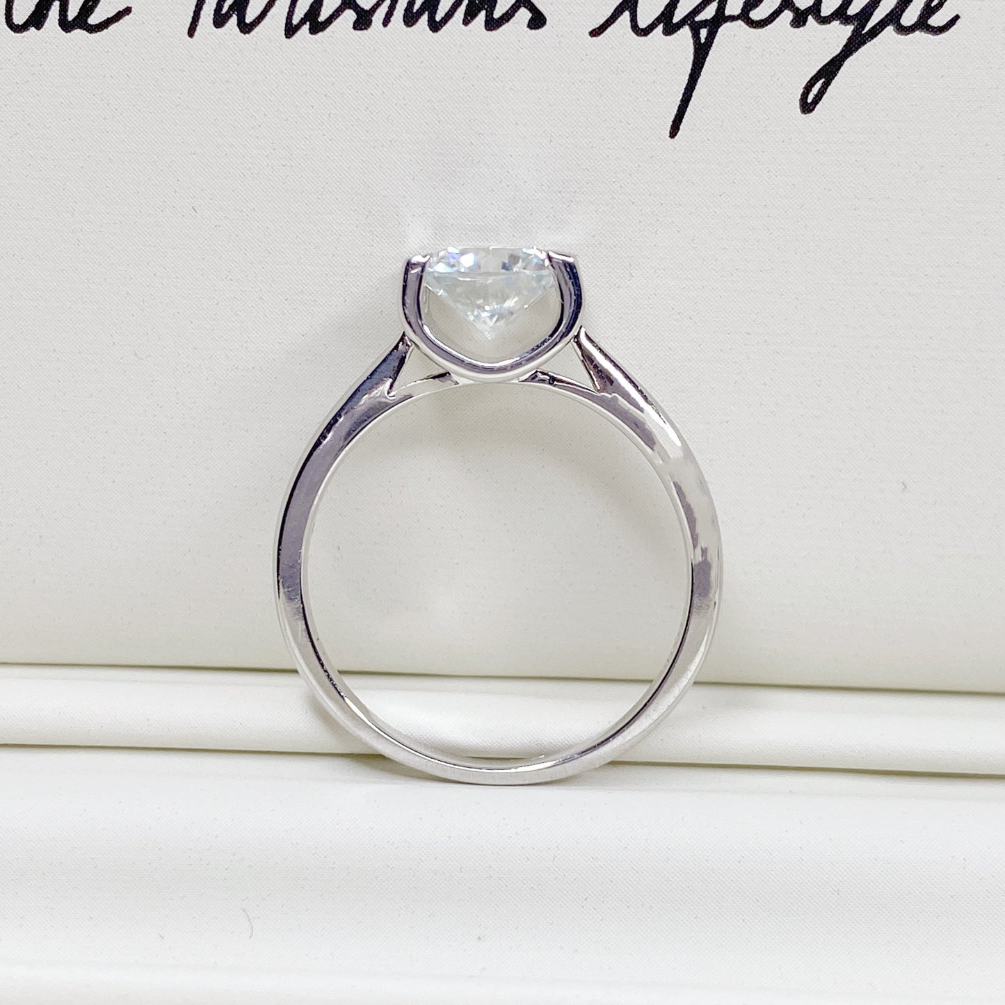 BEEUYOO 925 Sterling Silver Moissanite rings
