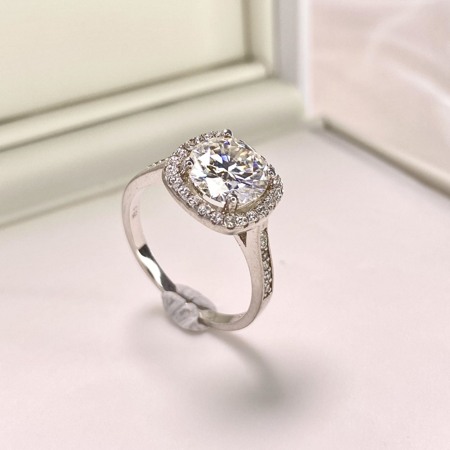 （BEEUYOO）925 Sterling Silver Moissanite rings