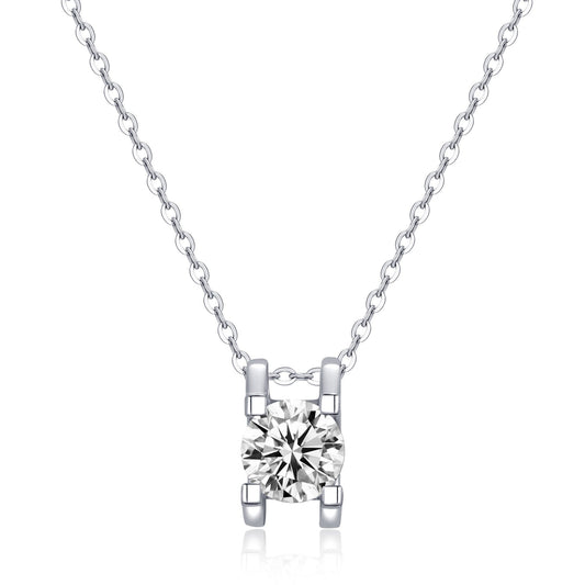 BEEUYOO  925 Sterling Silver Moissanite necklace